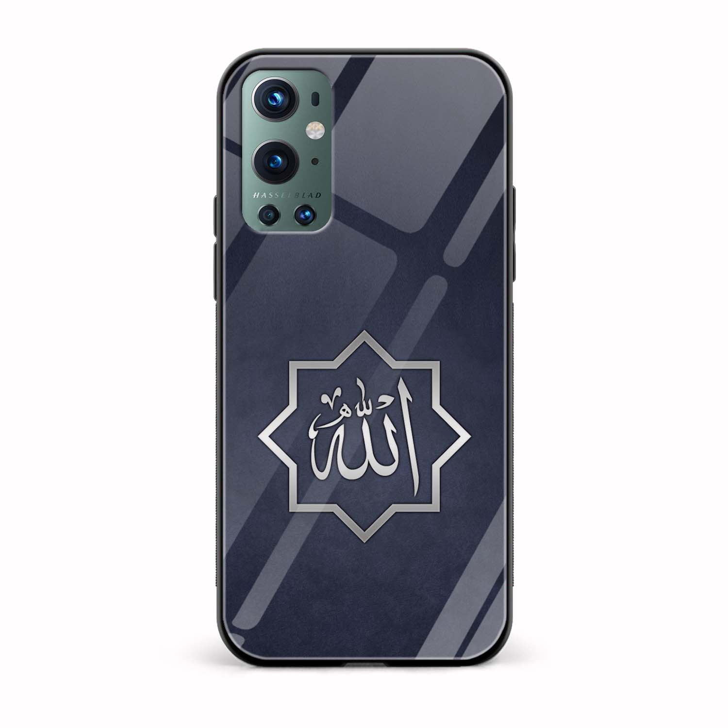 Allah Printed Glass Back Phone Case Allah Printed Glass Back Phone Case - Image 1