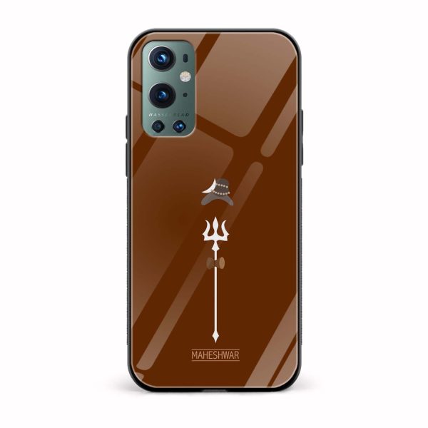 Lord Shiva Printed Glass Back Phone Case
