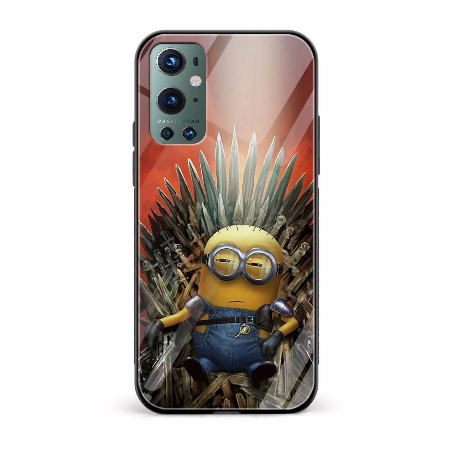Minion - GOT Printed Glass Back Phone Case Minion - GOT Printed Glass Back Phone Case - Image 1