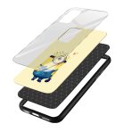 Minion Printed Glass Back Phone Case - Image 3
