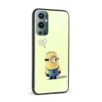 Minion Printed Glass Back Phone Case - Image 2