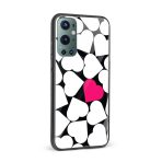 Black and White Printed Glass Back Phone Case - Image 2
