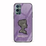 Sherlock - Beauty with Brain Irene Printed Glass Back Phone Case