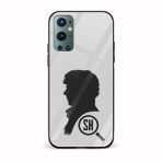 Sherlock Printed Glass Back Phone Case
