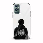 Sherlock Printed Glass Back Phone Case