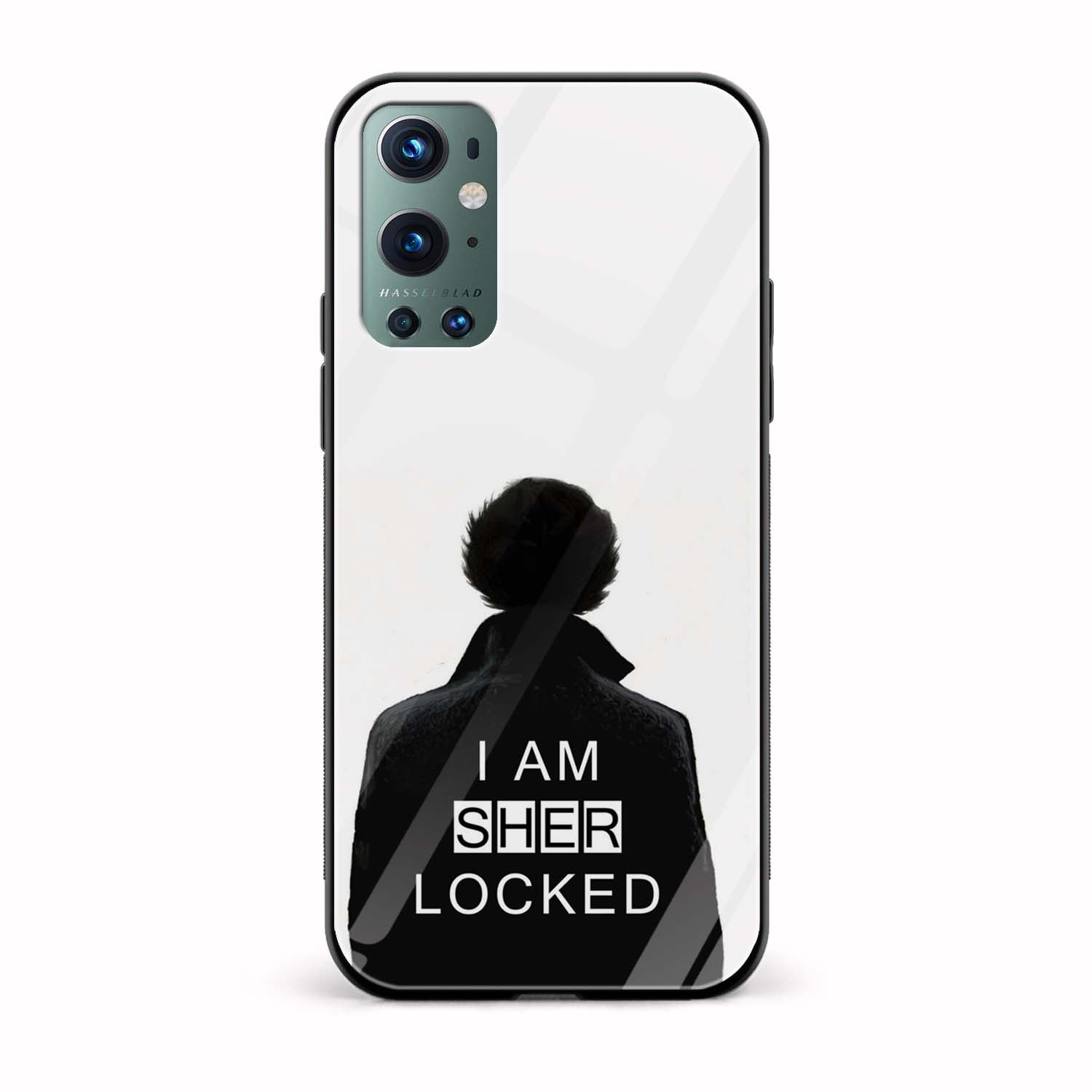 Sherlock Printed Glass Back Phone Case Sherlock Printed Glass Back Phone Case - Image 1
