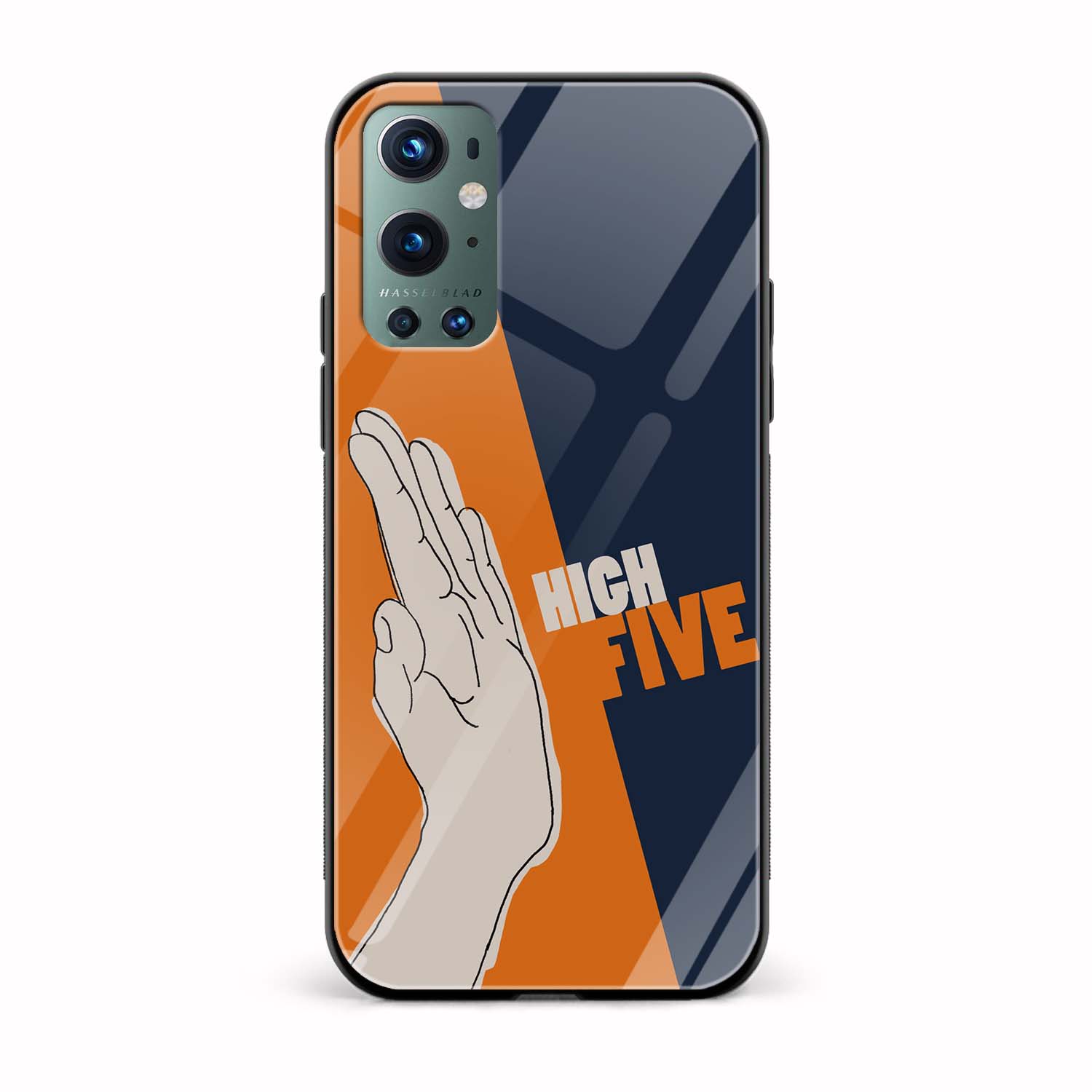 Typography Printed Glass Back Phone Case Typography Printed Glass Back Phone Case - Image 1