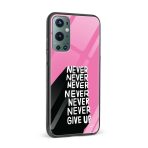 Typography Printed Glass Back Phone Case - Image 2