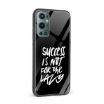 Typography Printed Glass Back Phone Case - Image 2