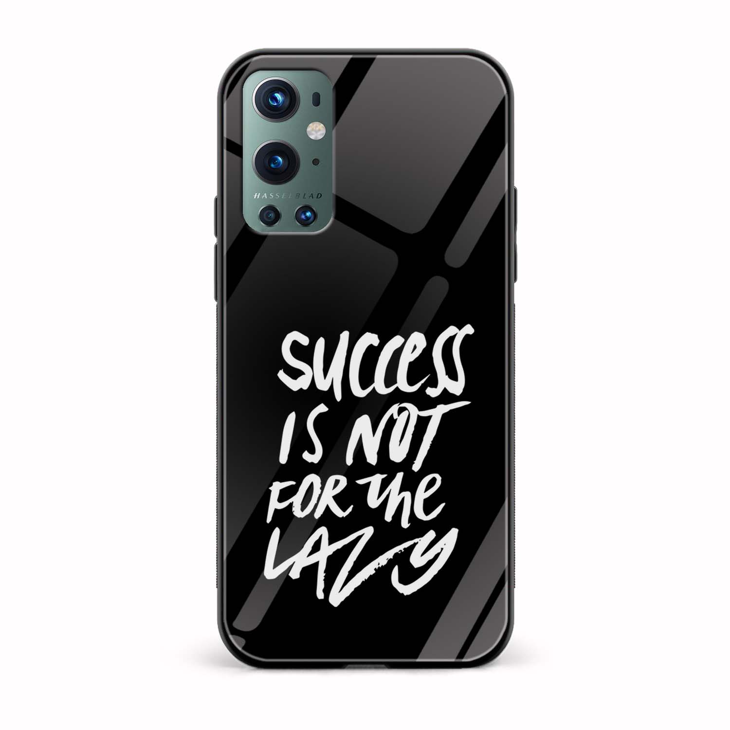 Typography Printed Glass Back Phone Case Typography Printed Glass Back Phone Case - Image 1