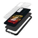 Typography Printed Glass Back Phone Case - Image 3