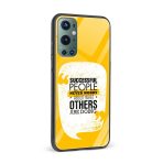 Typography Printed Glass Back Phone Case - Image 2