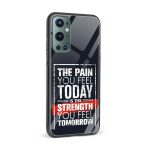 Typography Printed Glass Back Phone Case - Image 2