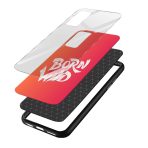 Typography Printed Glass Back Phone Case - Image 3