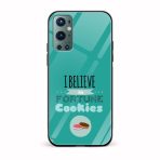 Typography Printed Glass Back Phone Case