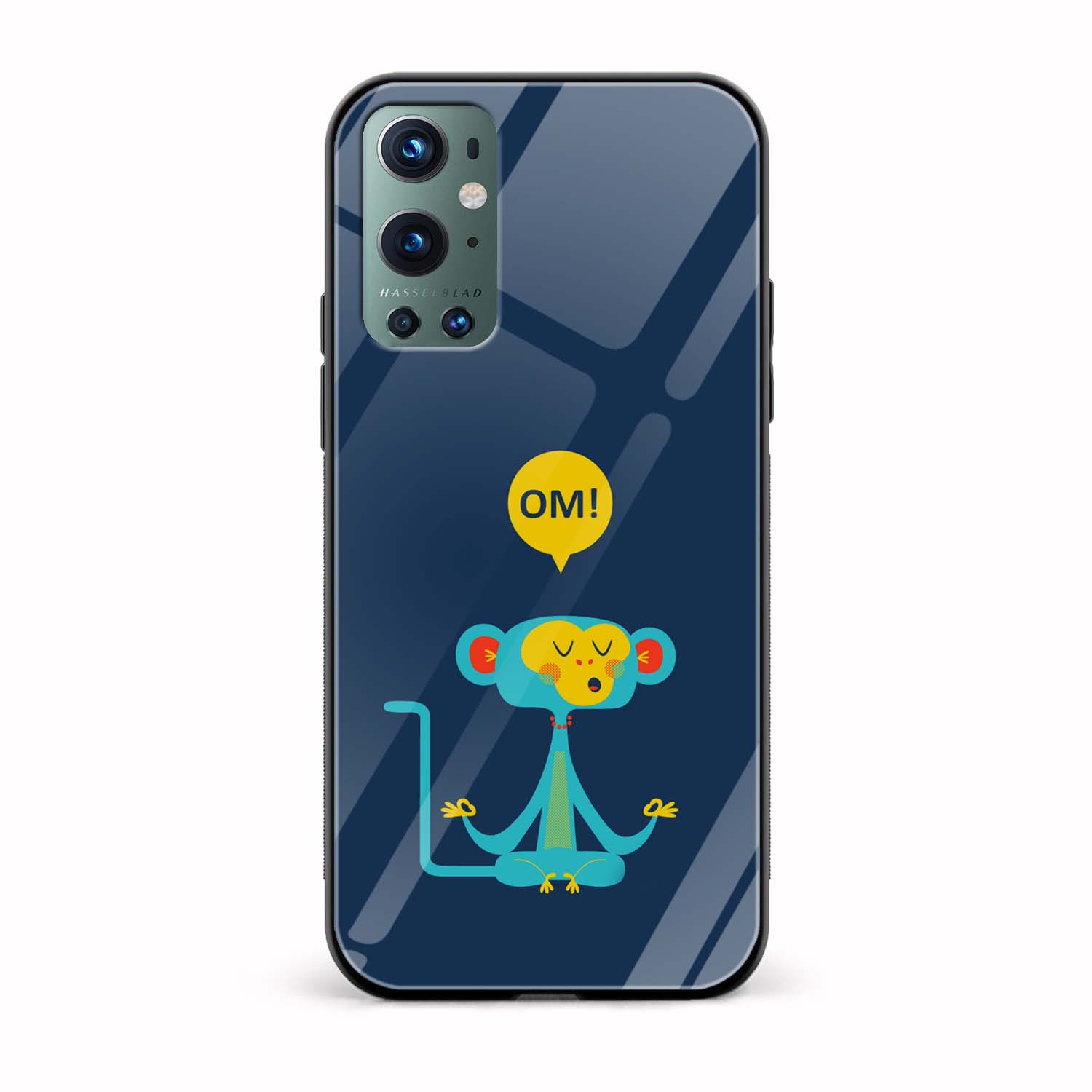 Typography Printed Glass Back Phone Case Typography Printed Glass Back Phone Case - Image 1