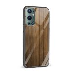 Wooden Texture Printed Glass Back Phone Case - Image 2