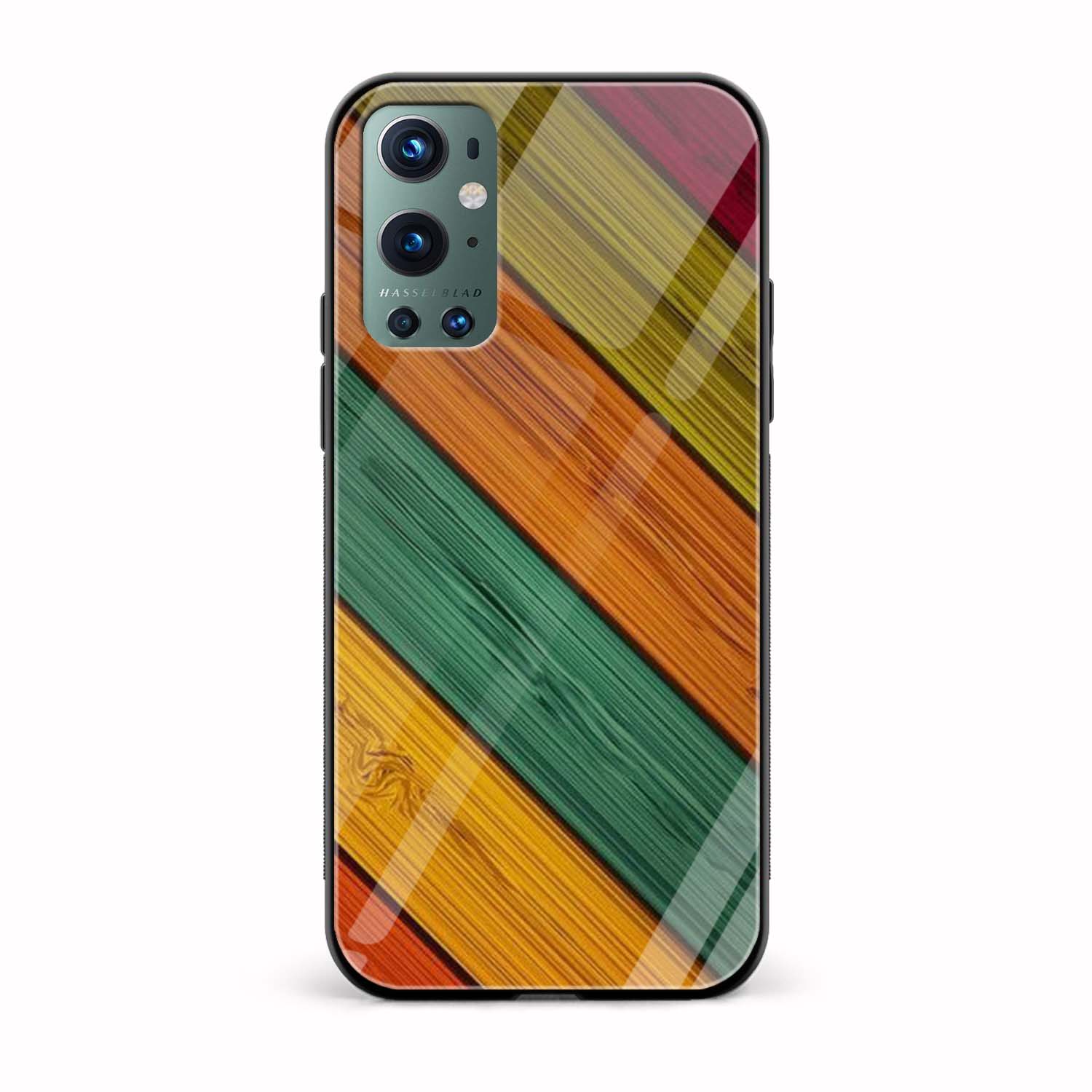 Wooden Texture Printed Glass Back Phone Case Wooden Texture Printed Glass Back Phone Case - Image 1