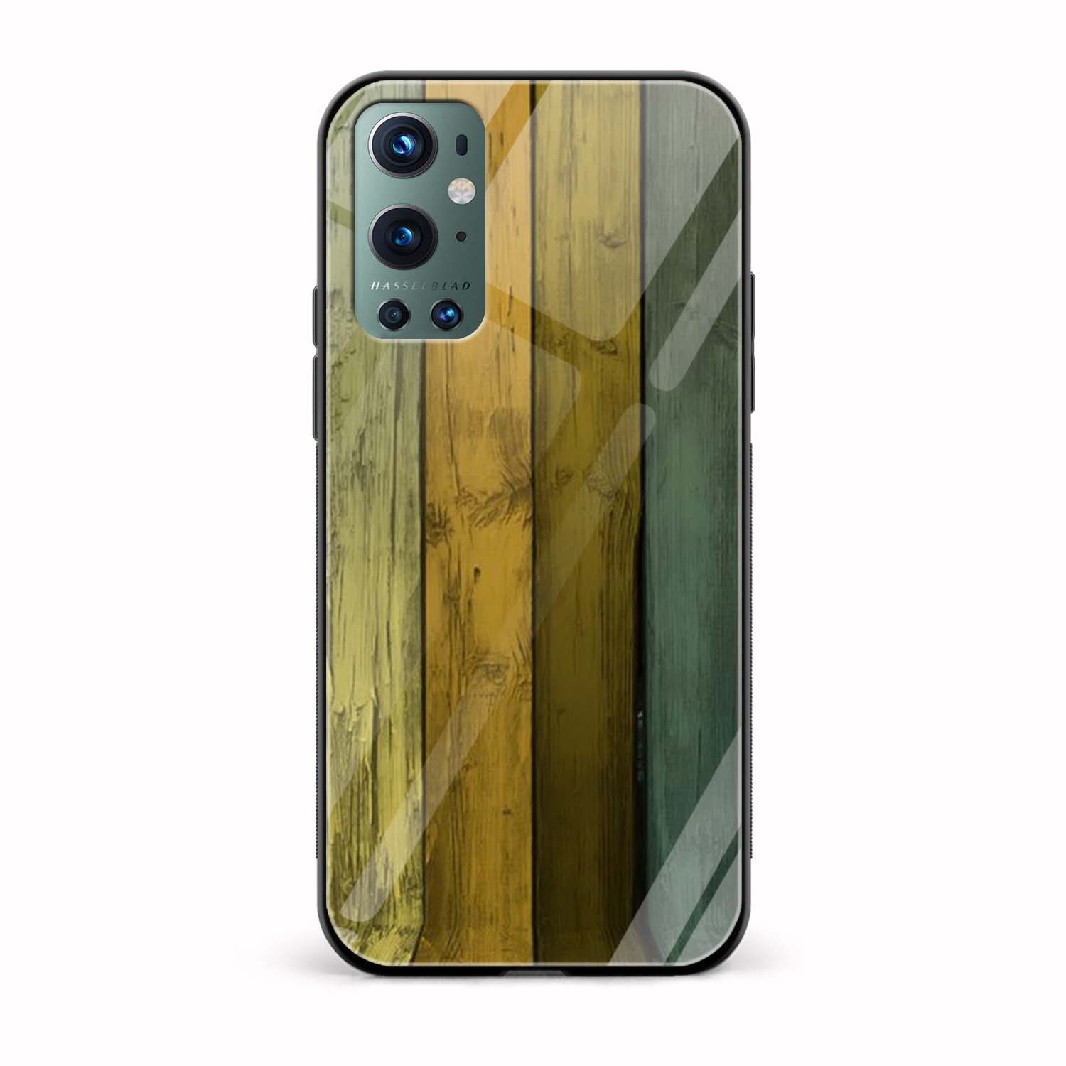 Wooden Texture Printed Glass Back Phone Case Wooden Texture Printed Glass Back Phone Case - Image 1