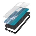 Wooden Texture Printed Glass Back Phone Case - Image 3