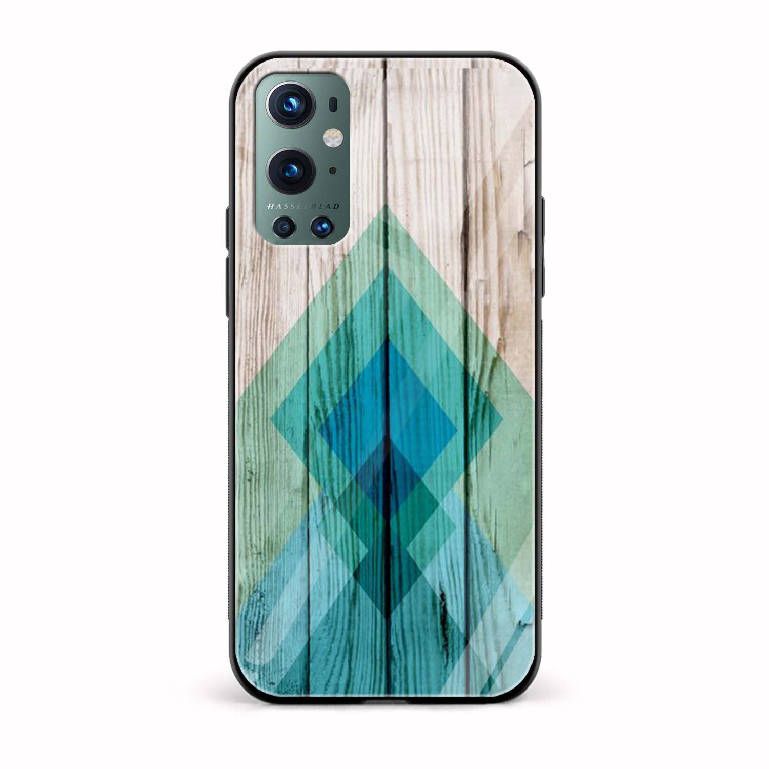 Wooden Texture Printed Glass Back Phone Case Wooden Texture Printed Glass Back Phone Case - Image 1
