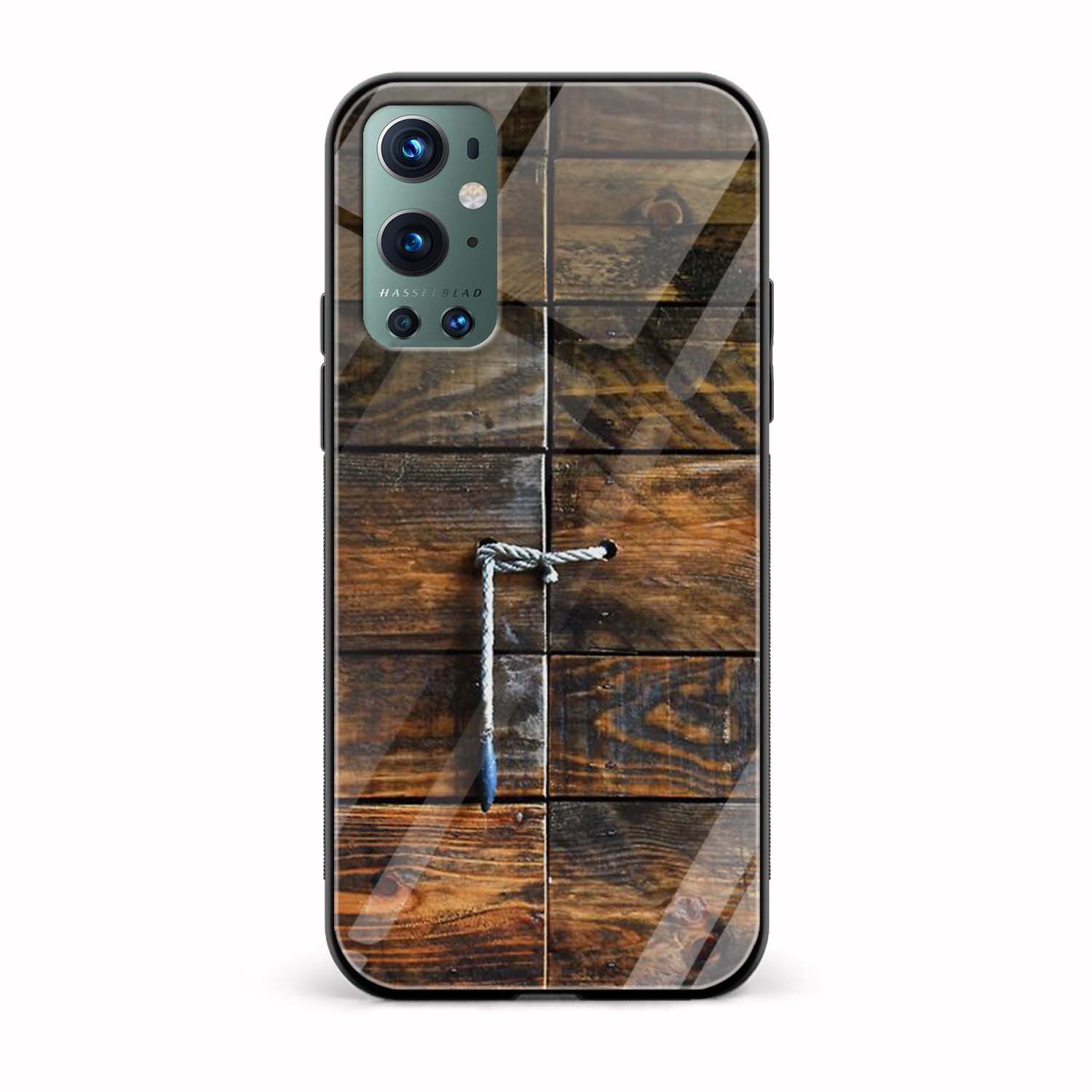 Wooden Texture Printed Glass Back Phone Case Wooden Texture Printed Glass Back Phone Case - Image 1