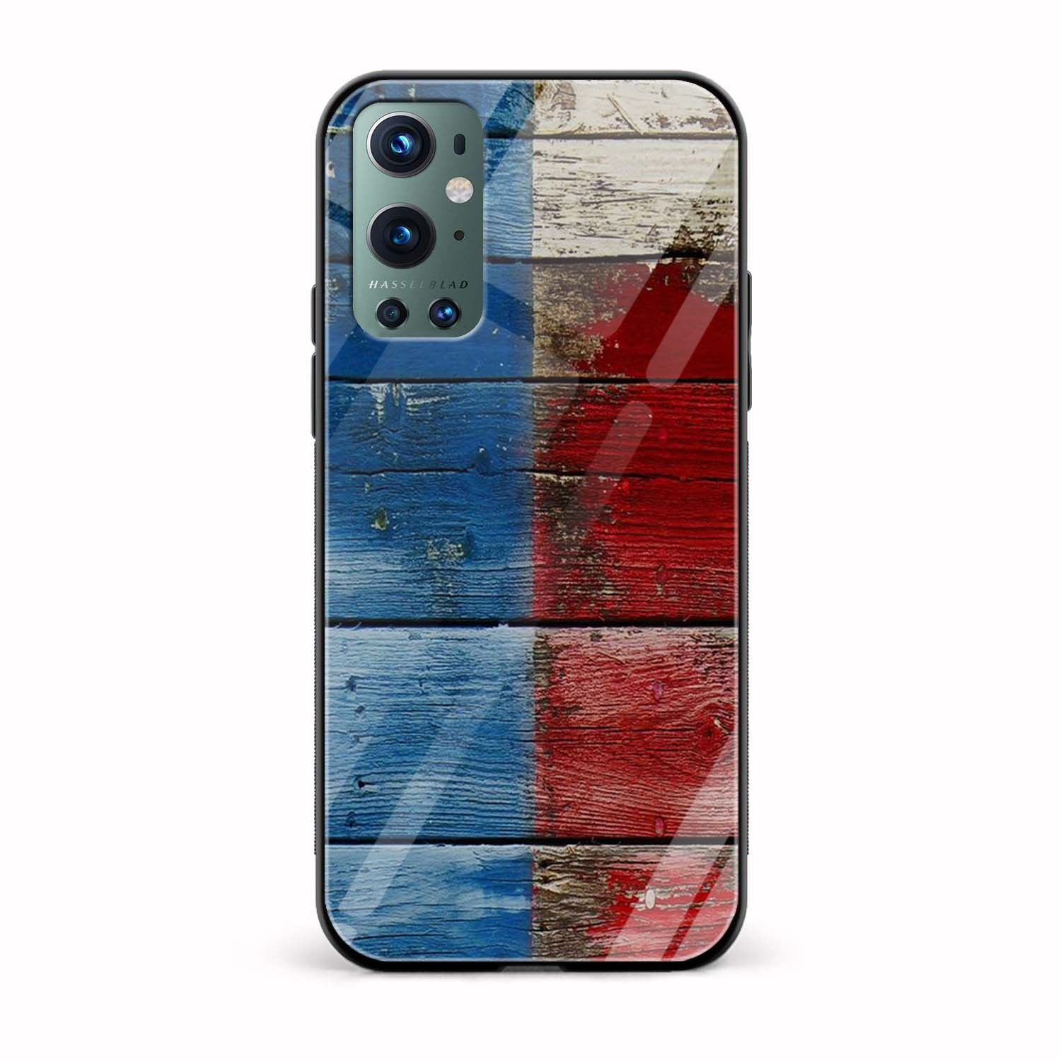 Wooden Texture Printed Glass Back Phone Case Wooden Texture Printed Glass Back Phone Case - Image 1