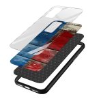 Wooden Texture Printed Glass Back Phone Case - Image 3