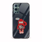 Minimal Printed Glass Back Phone Case