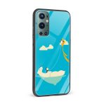 Minimal Printed Glass Back Phone Case - Image 2