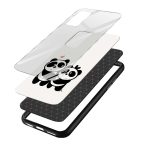 Panda Printed Glass Back Phone Case - Image 3