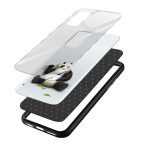 Panda Printed Glass Back Phone Case - Image 3
