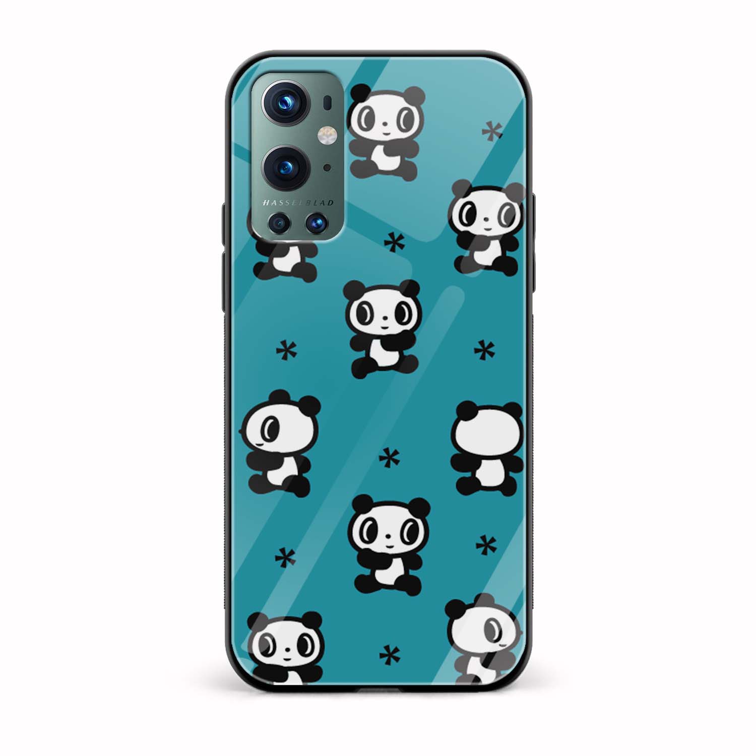 Panda Printed Glass Back Phone Case Panda Printed Glass Back Phone Case - Image 1
