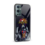 Football - Messi Printed Glass Back Phone Case - Image 2