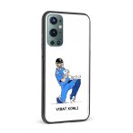 Cricket - Virat Kohli Printed Glass Back Phone Case - Image 2
