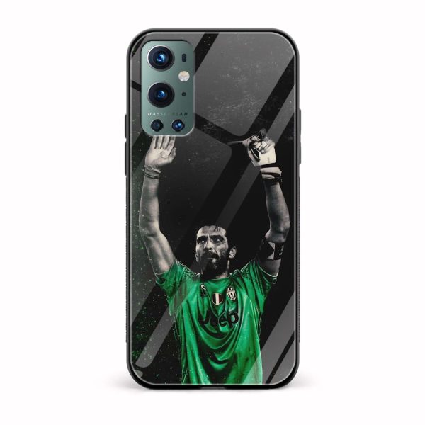 Football - Buffon Printed Glass Back Phone Case