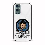 Cricket - Virat Kolhi Printed Glass Back Phone Case