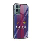 Football - FCB Printed Glass Back Phone Case - Image 2