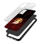 Football - Manchester United Printed Glass Back Phone Case - Image 3