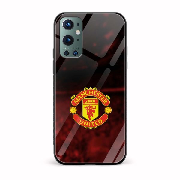 Football - Manchester United Printed Glass Back Phone Case
