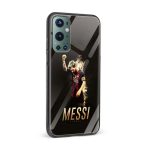 Football - Messi Printed Glass Back Phone Case - Image 2