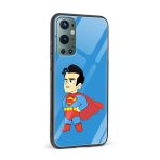 Superman - Animated Print Glass Back Phone Case - Image 2