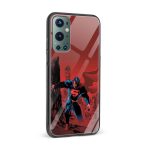 Superman Printed Glass Back Phone Case - Image 2