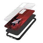 Superman Printed Glass Back Phone Case - Image 3