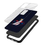 Superman Printed Glass Back Phone Case - Image 3