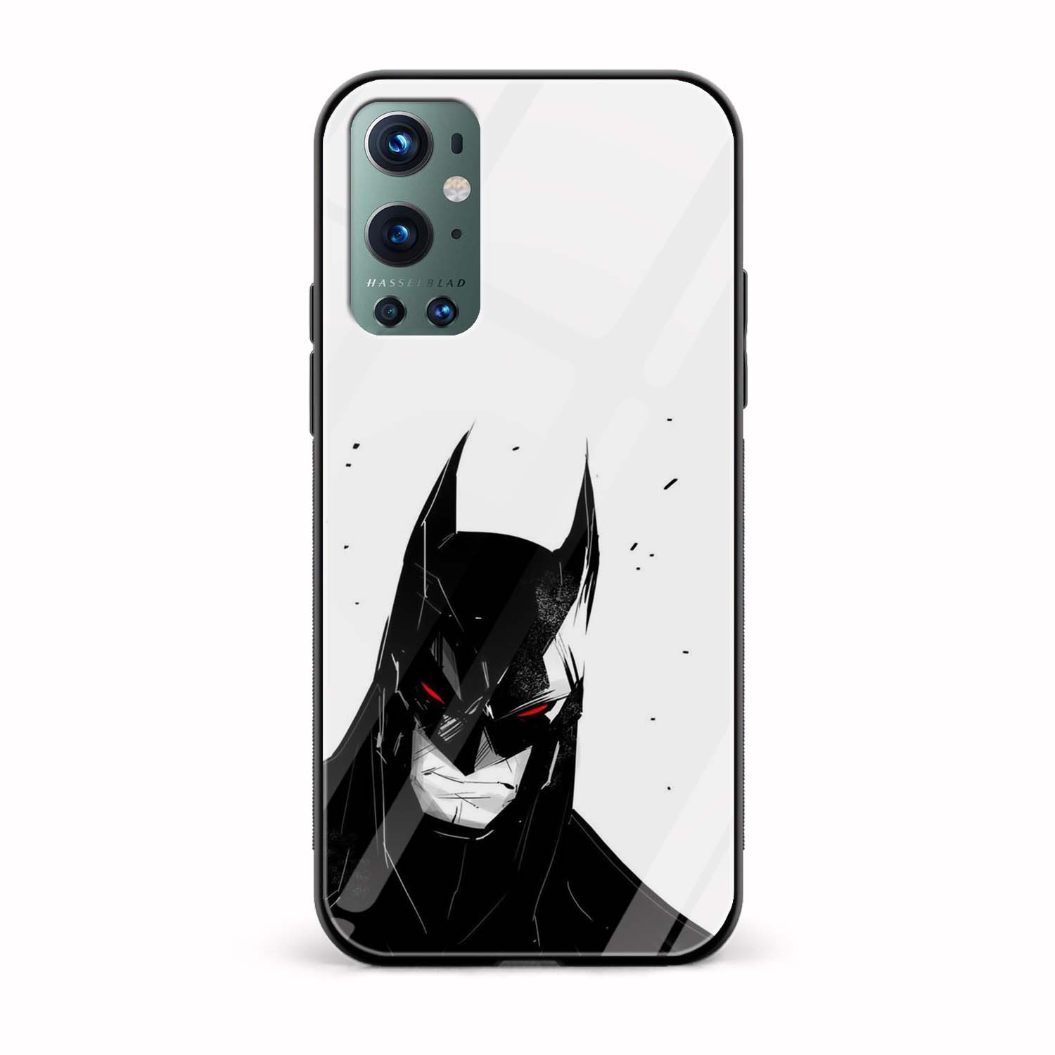 Batman Printed Glass Back Phone Case Batman Printed Glass Back Phone Case - Image 1