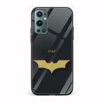 Batman Printed Glass Back Phone Case