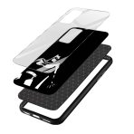 Batman Printed Glass Back Phone Case - Image 3