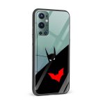 Batman Printed Glass Back Phone Case - Image 2