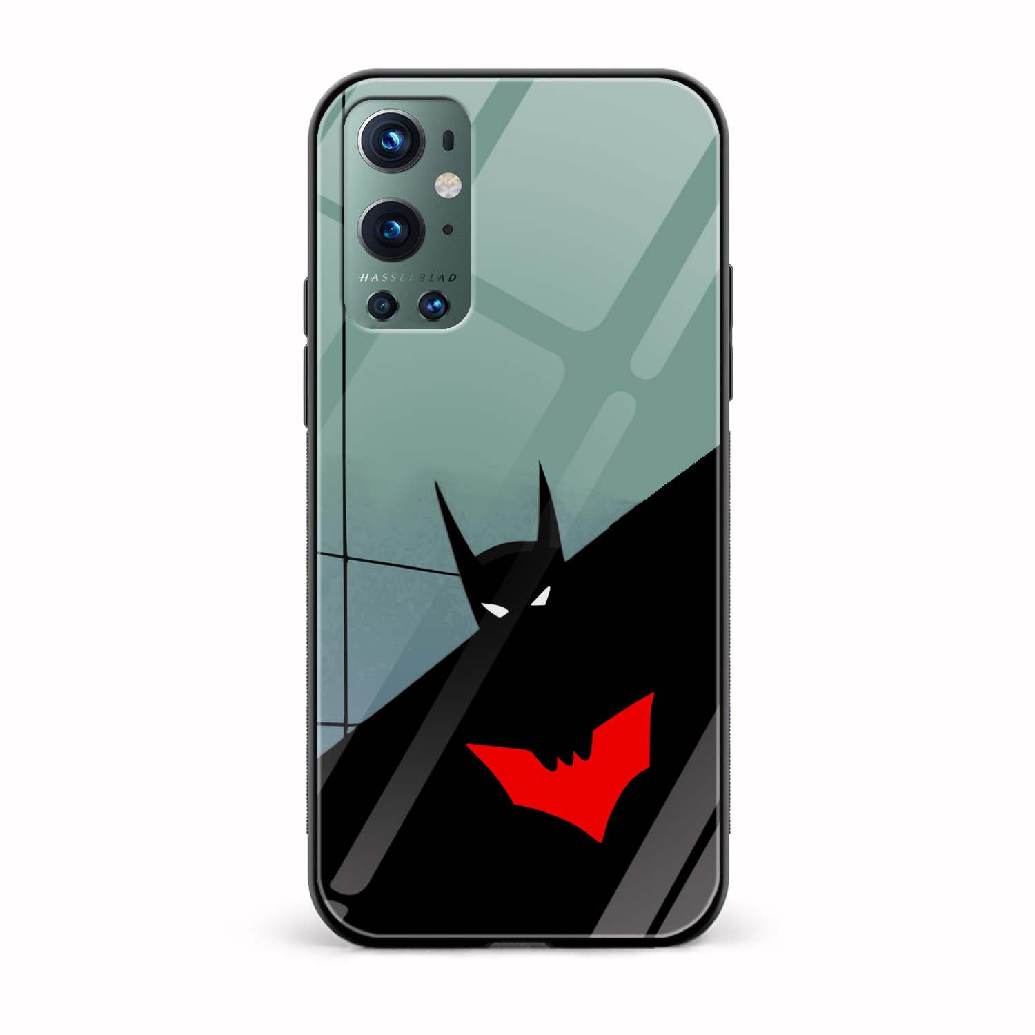 Batman Printed Glass Back Phone Case Batman Printed Glass Back Phone Case - Image 1